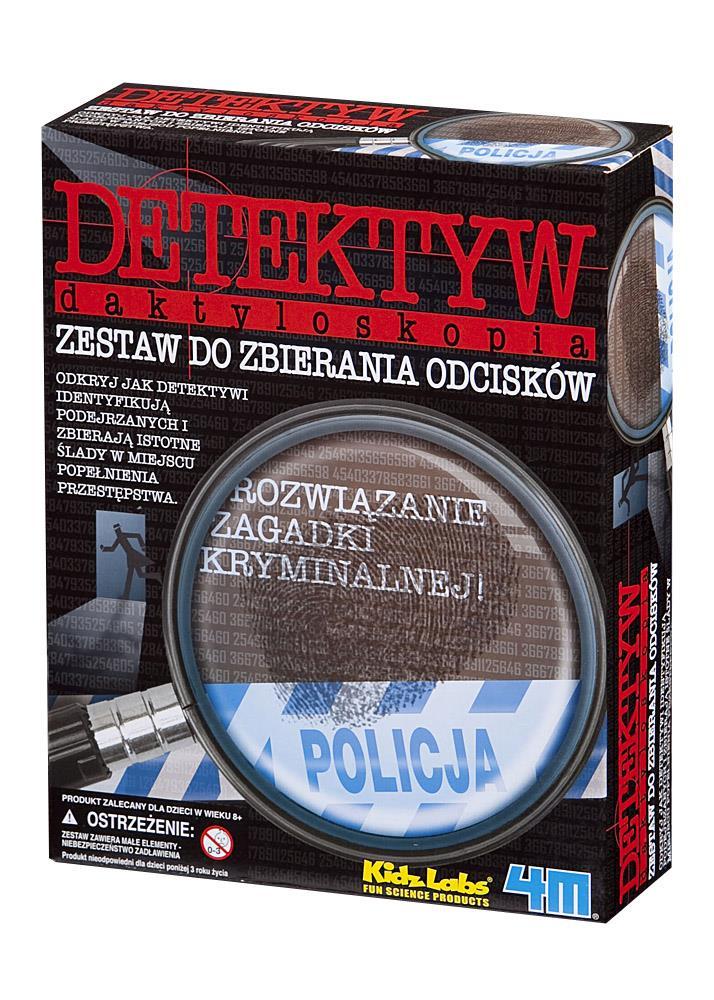 Sada malých detektívov 4M s vedomosťami a zábavou